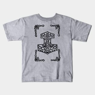 Yule Mjolnir Kids T-Shirt